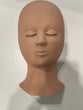 Mannequin with removable eyelids